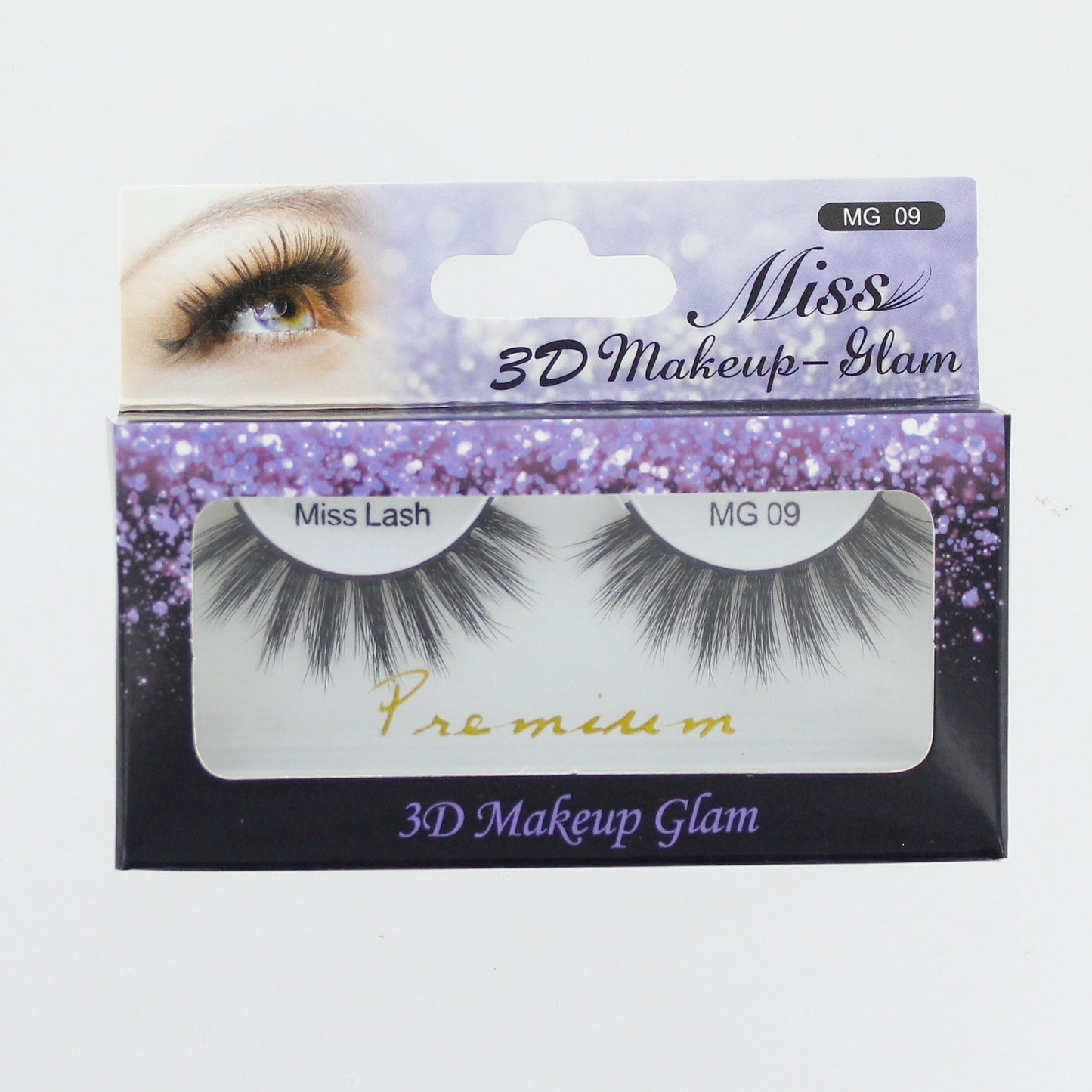 Miss Lashes 3D Makeup - Glam MG09