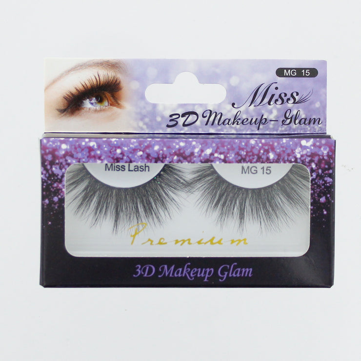 Miss Lashes 3D Makeup - Glam MG15