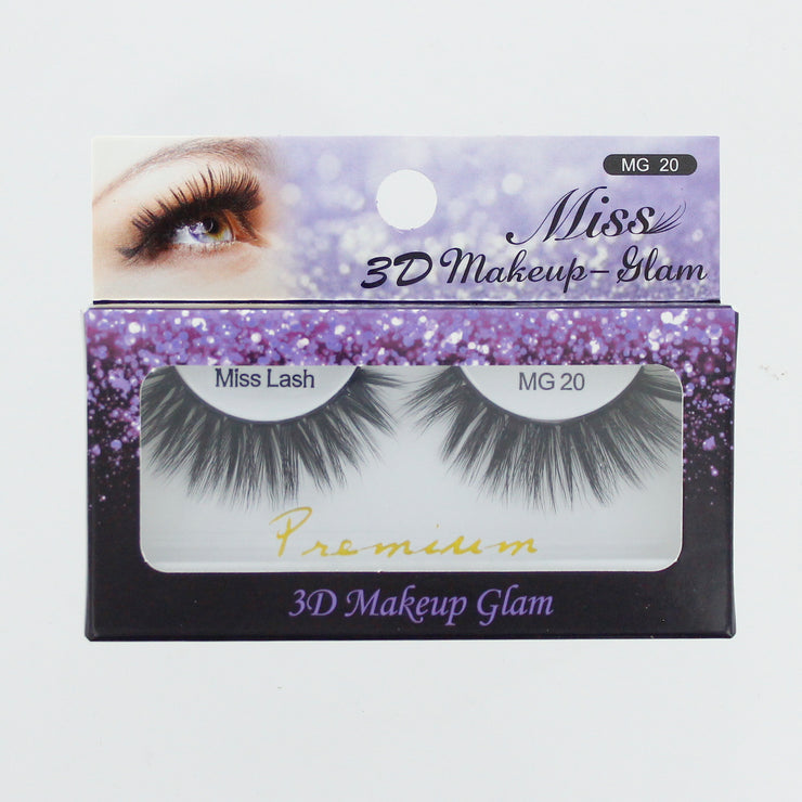 Miss Lashes 3D Makeup - Glam MG20
