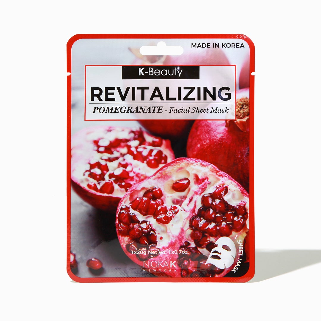 Nicka K K-Beauty Face Mask NSM11 Pomergranate