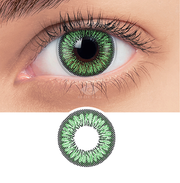 Rosee Vision Colored Contacts - Vivid Green