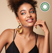 Rosee Vision Colored Contacts - Vivid Green