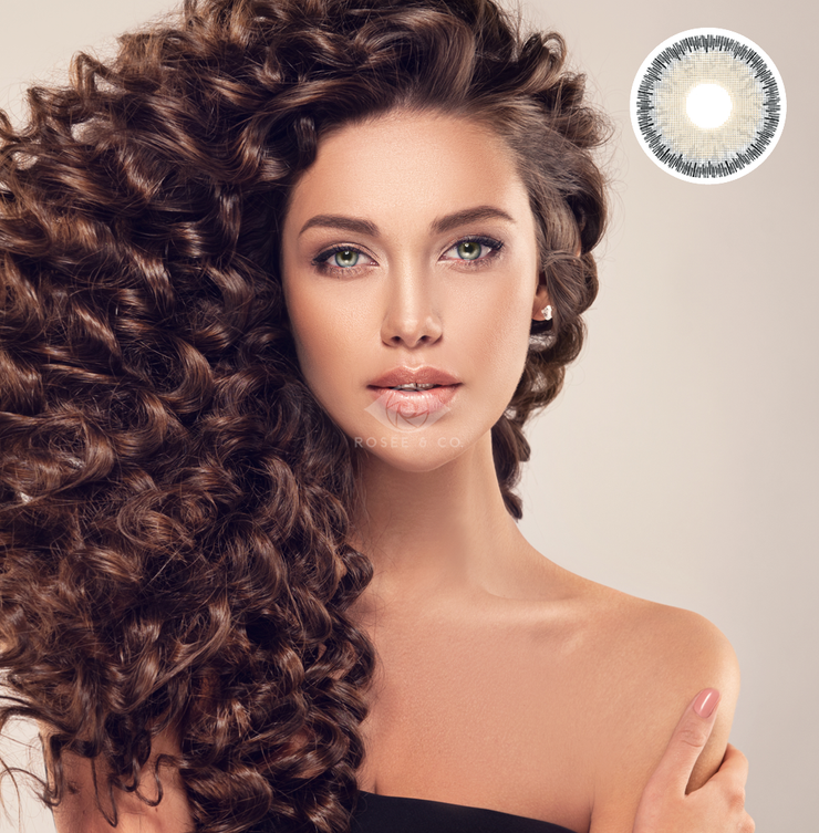 Rosee Vision Colored Contacts - Latin Gray