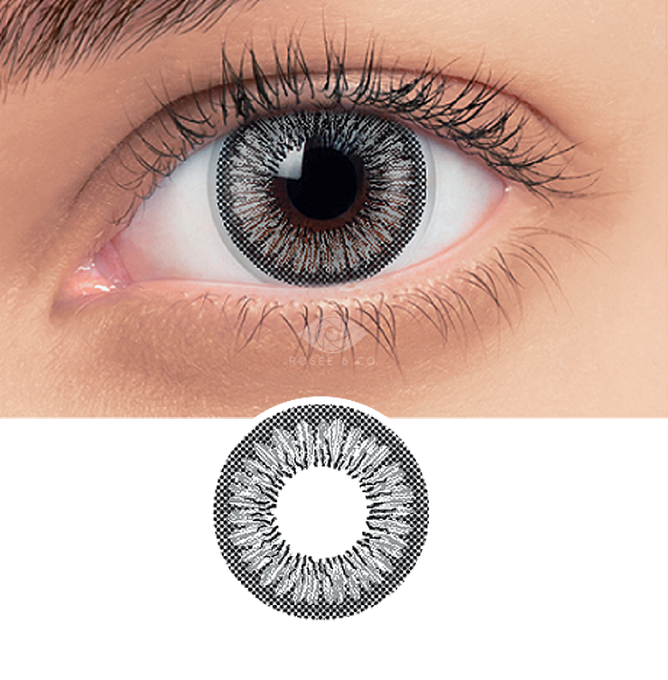 Rosee Vision Colored Contacts - Vivid Gray