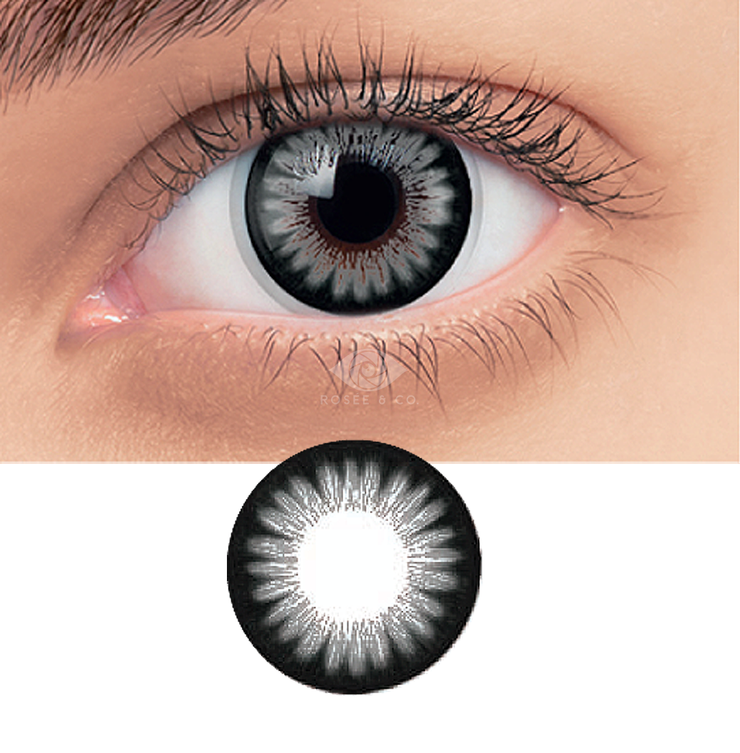 Rosee Vision Colored Contacts - Sky Gray