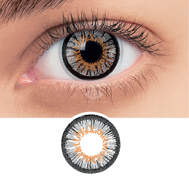 Rosee Vision Colored Contacts - Dark Gray