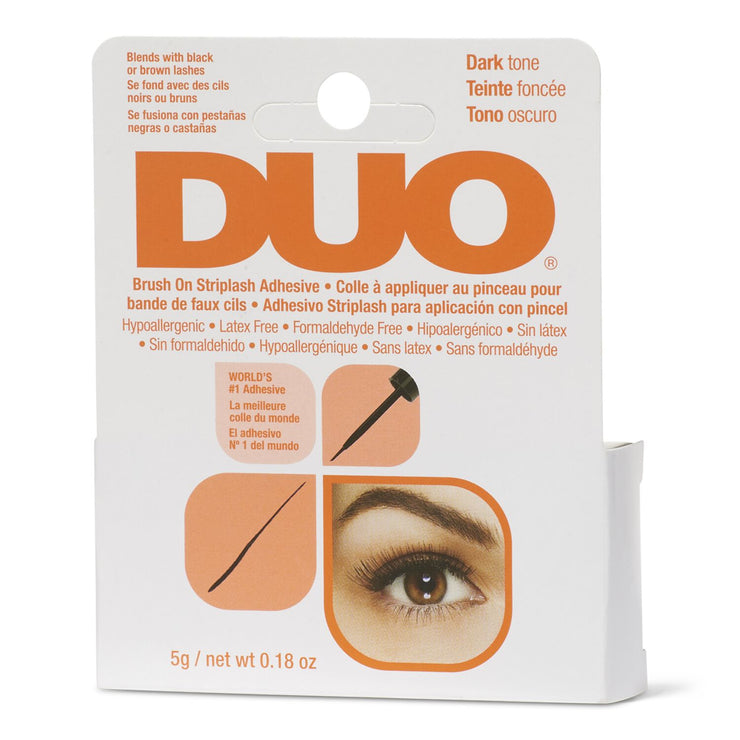 DUO Brush On Striplash Adhesive Black- Orange Box