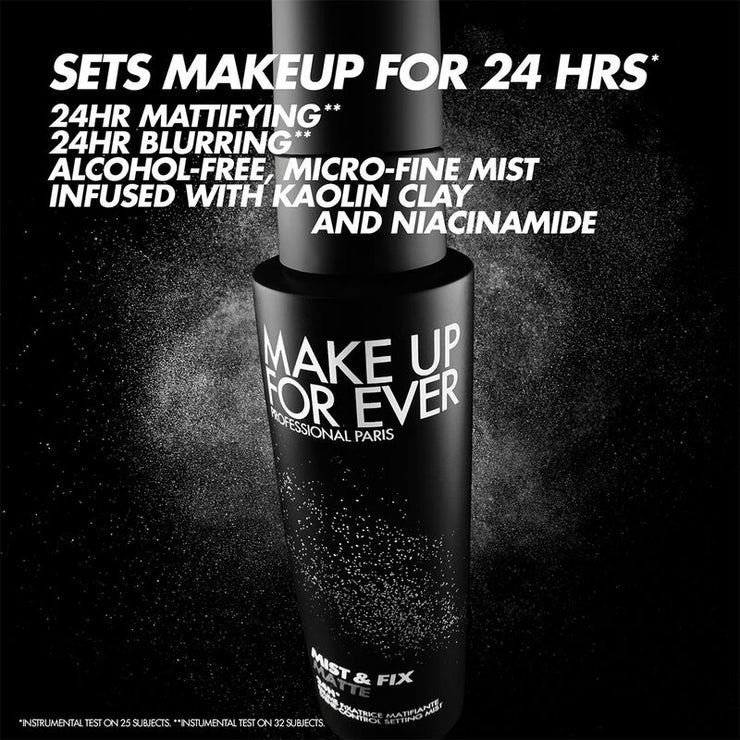 Make Up For Ever Mist & Fix Matte 24HR Mattifying Setting Spray