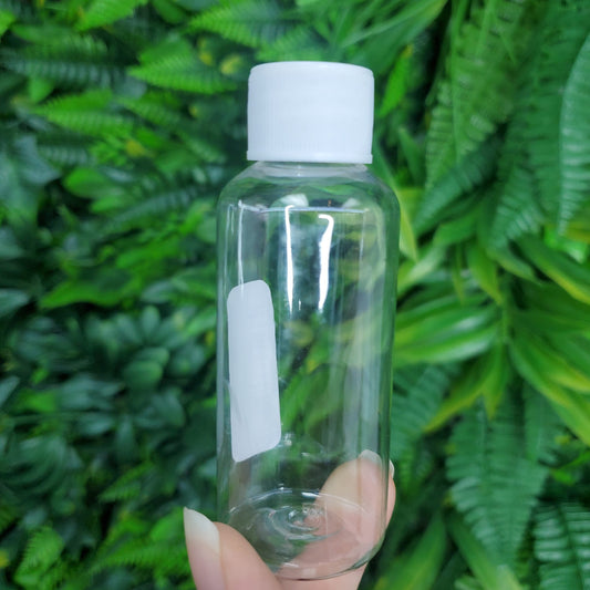 theMUAproject Clear bottle w/ white cap