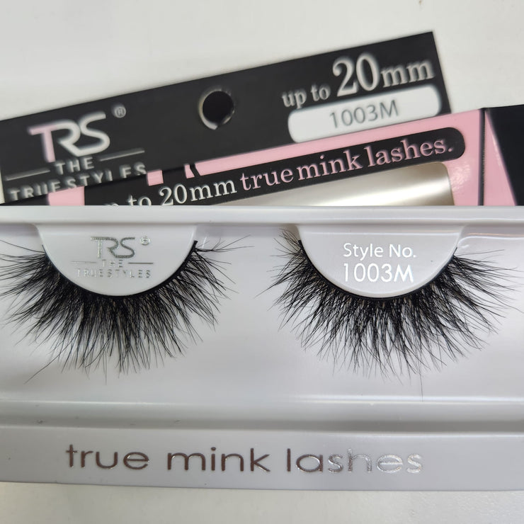 TRS True Mink Lashes Luxury 3D Lashes 20mm - 1003M