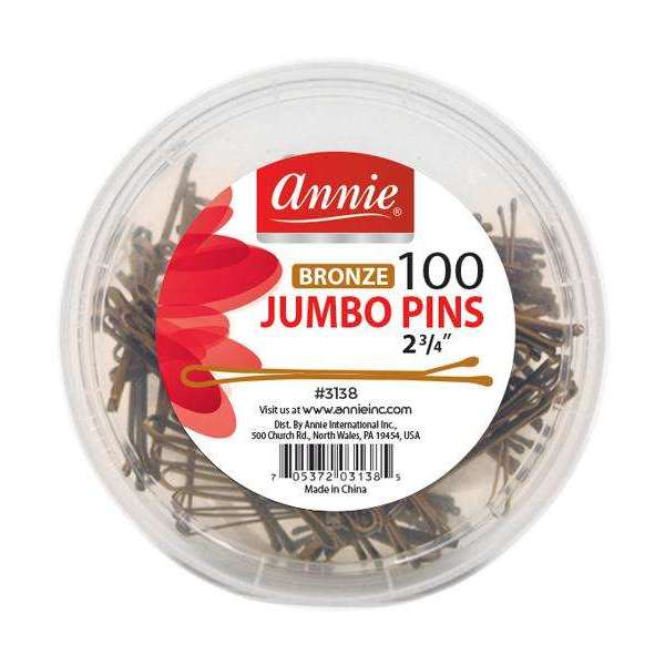 Annie 100 Jumbo Pins Bronze 