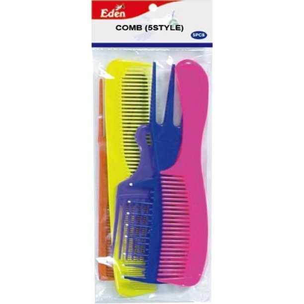 Eden 5PC Comb Set 20005