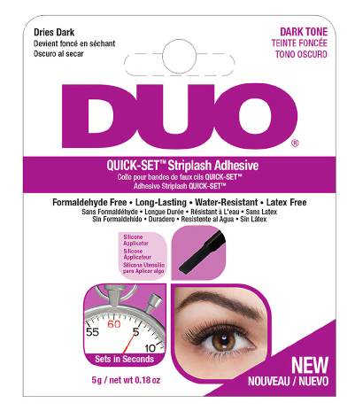 DUO Quick-Set Striplash Adhesive Dark - Magenta Box