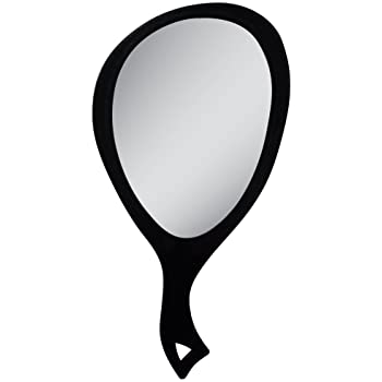 Magic Collection Professional Extra Large Tear Drop Mirror - Black Q0711BLA