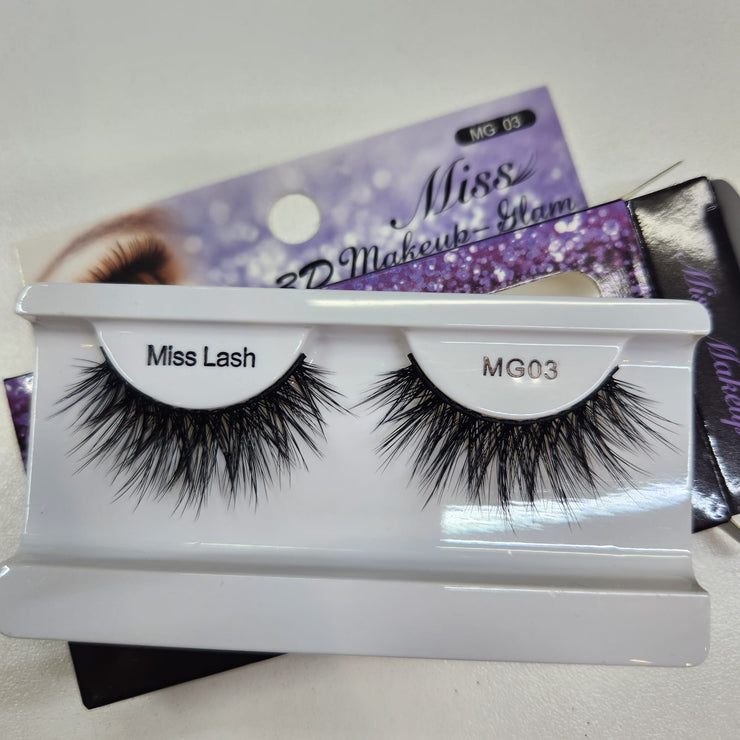 Miss Lashes 3D Makeup - Glam MG03