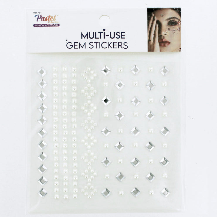Sticky Rhinestones Pastel Collection - Diamonds / Pearls