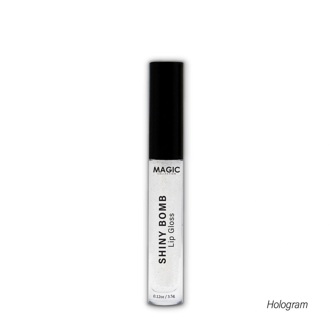 Magic Collection Shiny Bomb Lip Gloss Assorted Color - Clear #LIP32AST-01