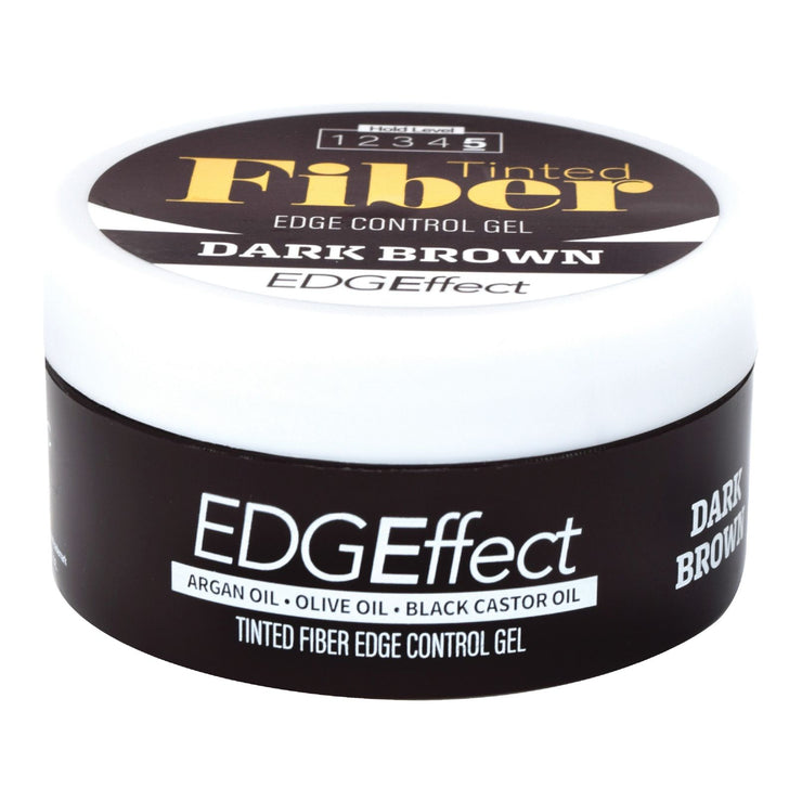 Magic Collection Dark Brown Edgeffect Tinted Fiber Edge Gel 3.38oz