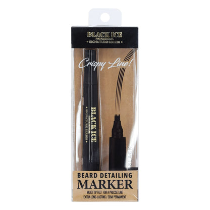 Black Ice Beard Detailing Marker - Black