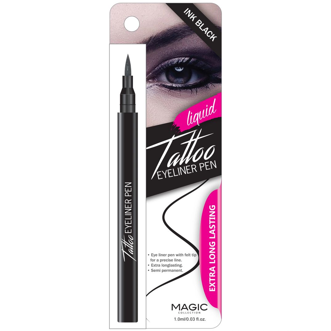 Tattoo Eyeliner Pen Ink Black EYE1009BLA