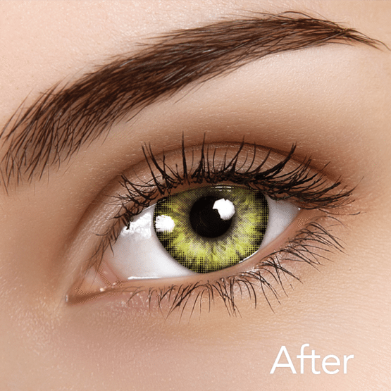 ISODA Sabrin Gray Green Contacts