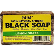 100% Natural African Black Soap