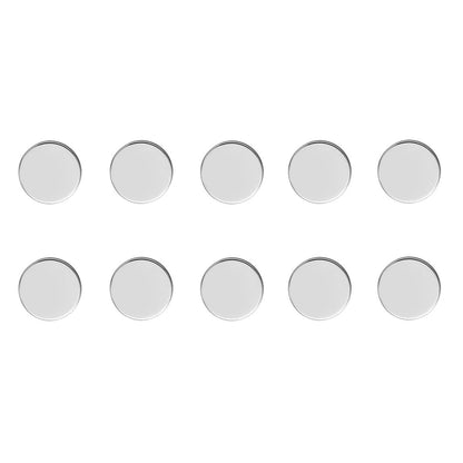Zpalette 10 Pieces Mini Round Metal Pans